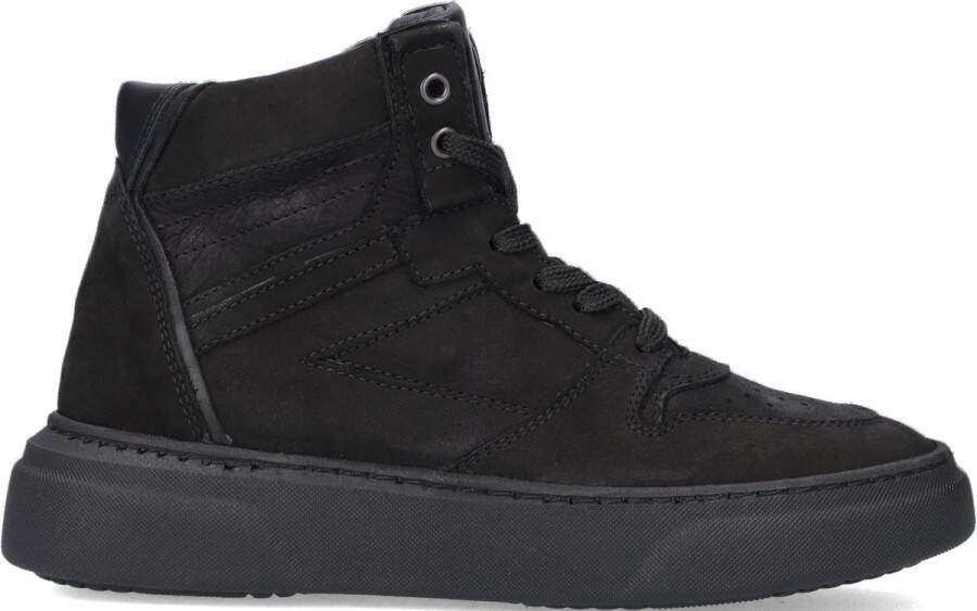 Wysh Lewis Hoge sneakers Jongens Zwart