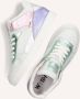 Metallica Metallic Milena Hoge sneakers Leren Sneaker Meisjes Wit - Thumbnail 5