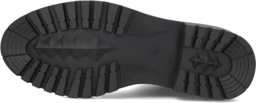 Wysh Monk-k-47 Veterboots Laarzen Met Veters Meisjes Kids Zwart - Foto 4