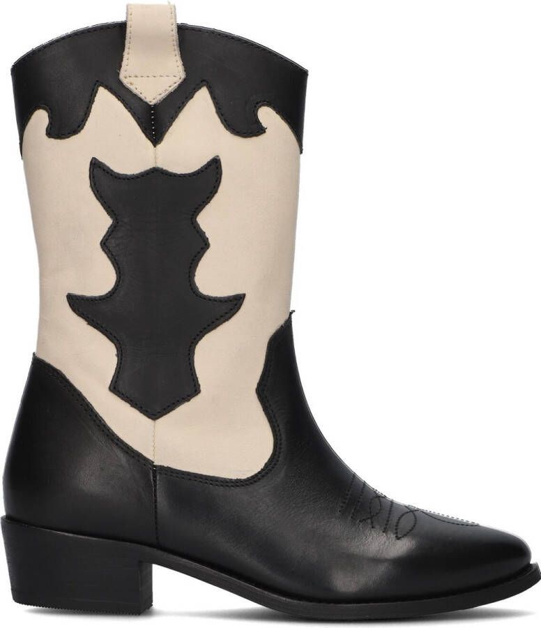 Wysh Nolia Cowboylaarzen Western Laarzen Meisjes Kids Beige - Foto 4