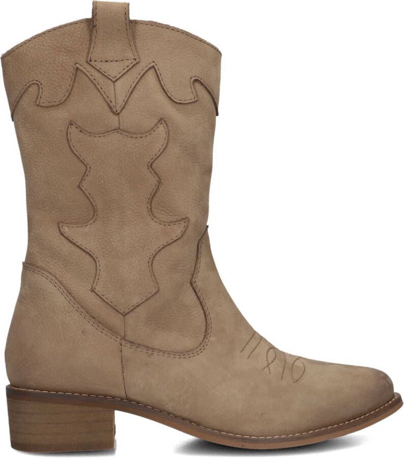 Wysh Nolia Laarzen Suède Meisjes Camel - Foto 2