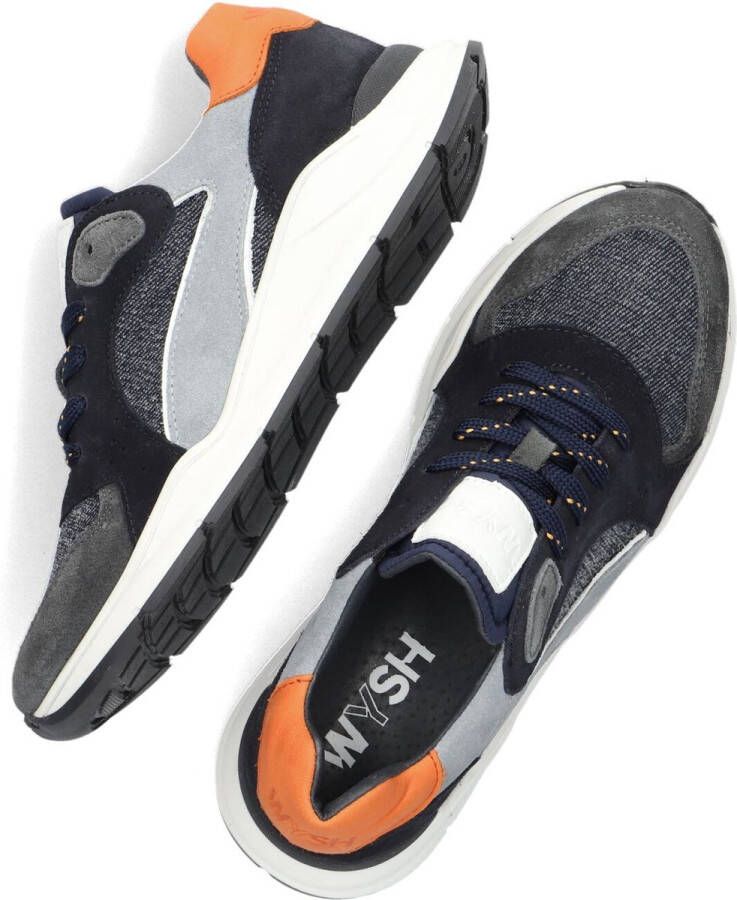 Wysh Pierre Lage sneakers Jongens Blauw