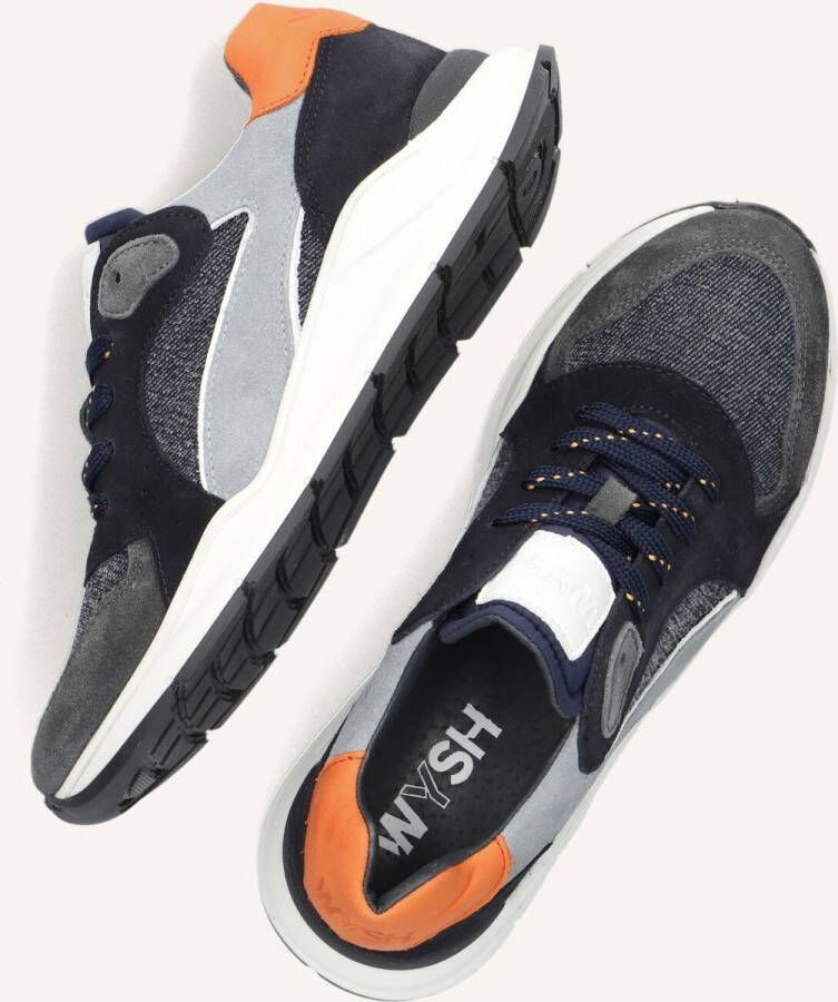 Wysh Pierre Lage sneakers Jongens Blauw