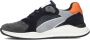 Wysh Pierre Lage sneakers Jongens Kids Blauw - Thumbnail 6