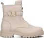 Wysh Sofia Enkelboots Enkellaarsjes Meisjes Taupe - Thumbnail 2