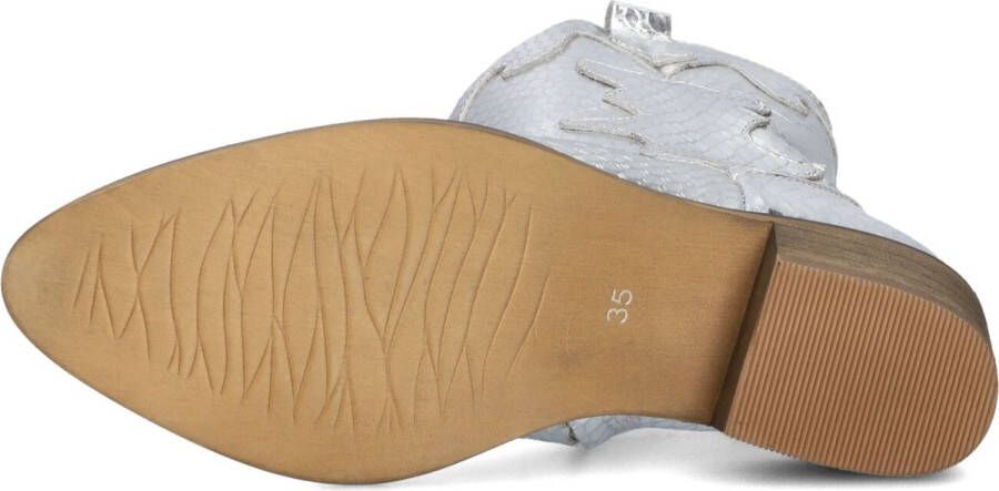 Wysh Winnie Cowboylaarzen Western Laarzen Meisjes Zilver - Foto 1