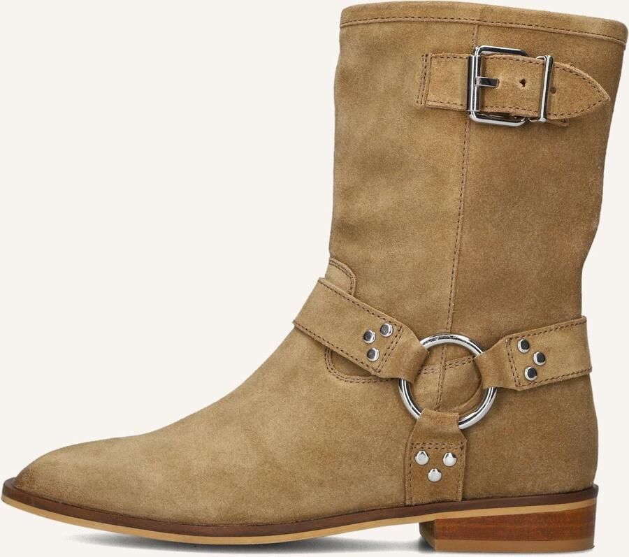 Wysh Inna Laarzen Suède Meisjes Camel - Foto 4