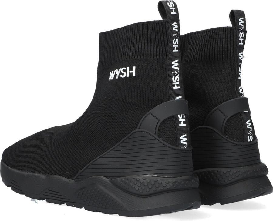 Wysh Jaime Hoge sneakers Jongens Kids Zwart - Foto 4