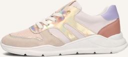 Wysh Jessie Lage sneakers Leren Sneaker Meisjes Kids Roze