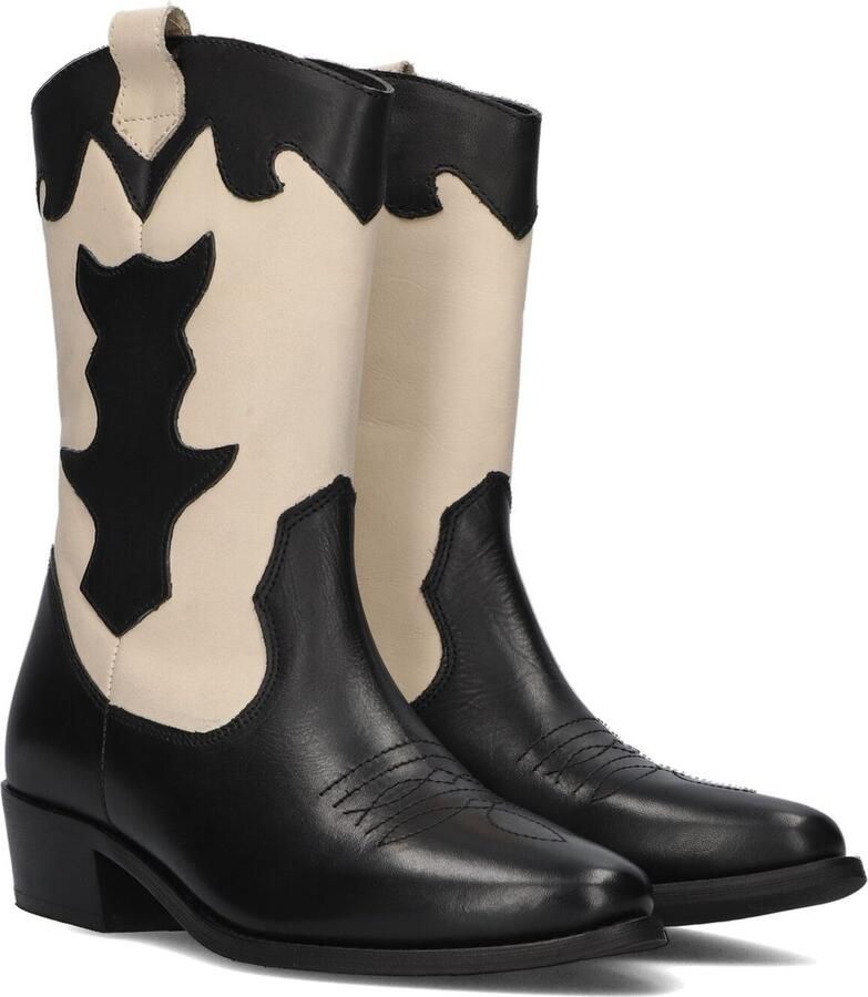 Wysh Nolia Cowboylaarzen Western Laarzen Meisjes Kids Beige - Foto 2