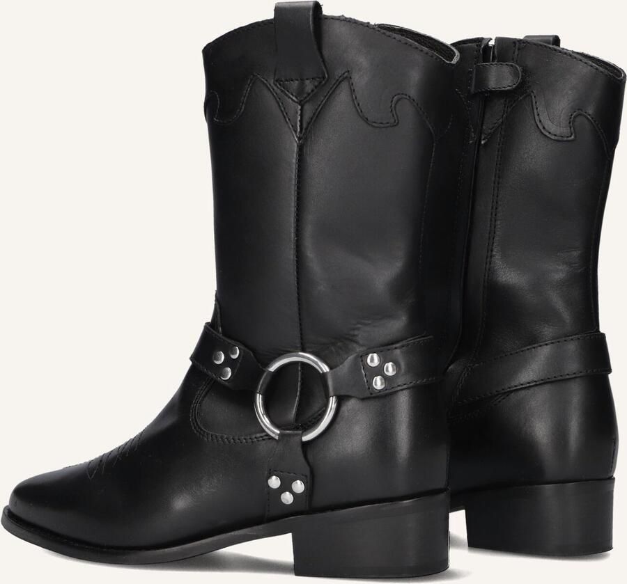 Wysh Nolia Cowboylaarzen Western Laarzen Meisjes Zwart - Foto 2