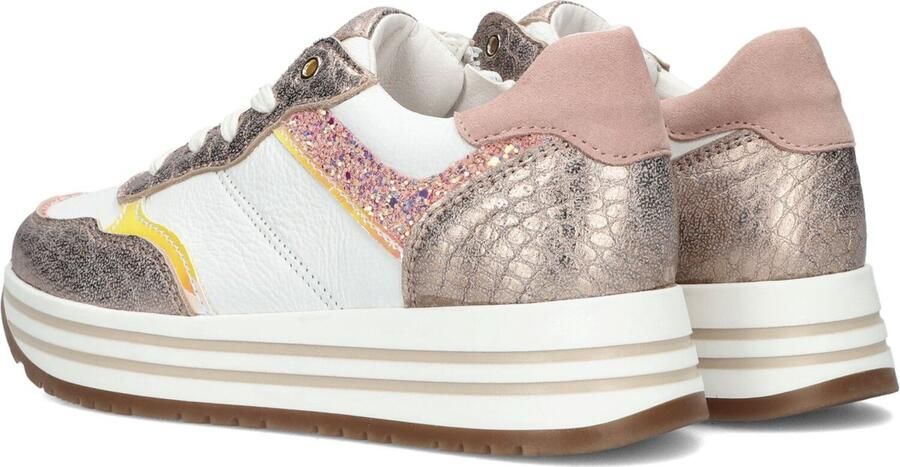 Wysh Wendy B Lage sneakers Leren Sneaker Meisjes Kids Roze - Foto 4