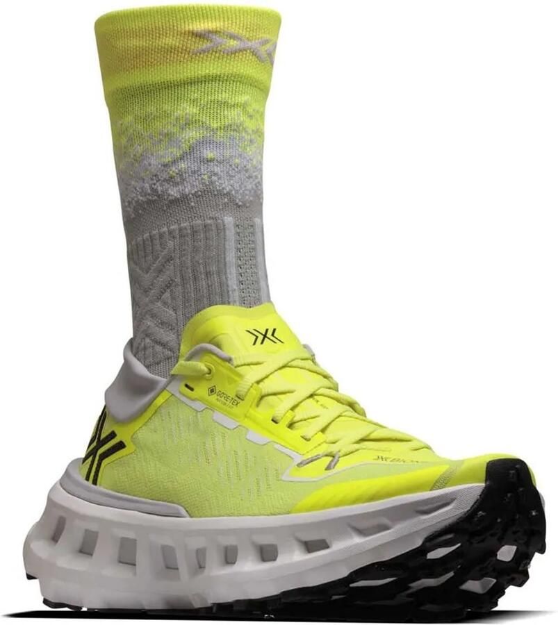 X-BIONIC Terraskin X03 GORE-TEX Trailrunningschoenen geel grijs