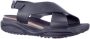 XSENSIBLE Sandalen Dames Corfu Maat: 41 Materiaal: Leer Kleur: Zwart - Thumbnail 1