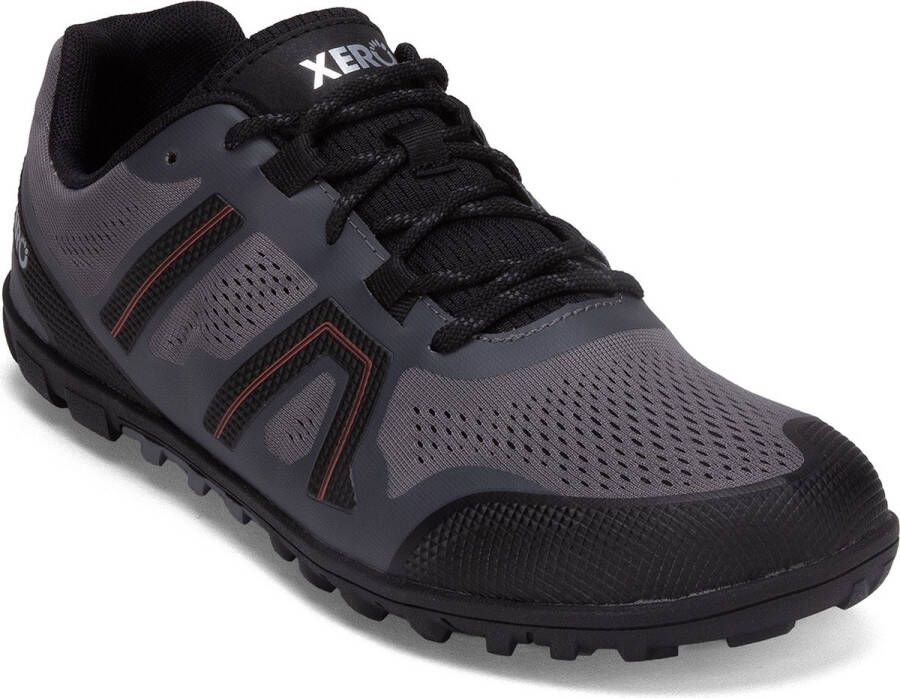 XERO SHOES Mesa Trail II Trailrun Wandelschoen Heren Steel Gray Orange