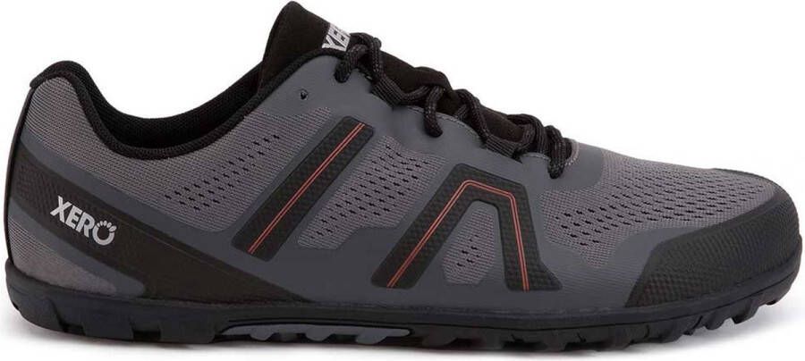 XERO SHOES Mesa II Trailrunningschoenen Steel Gray Orange Heren