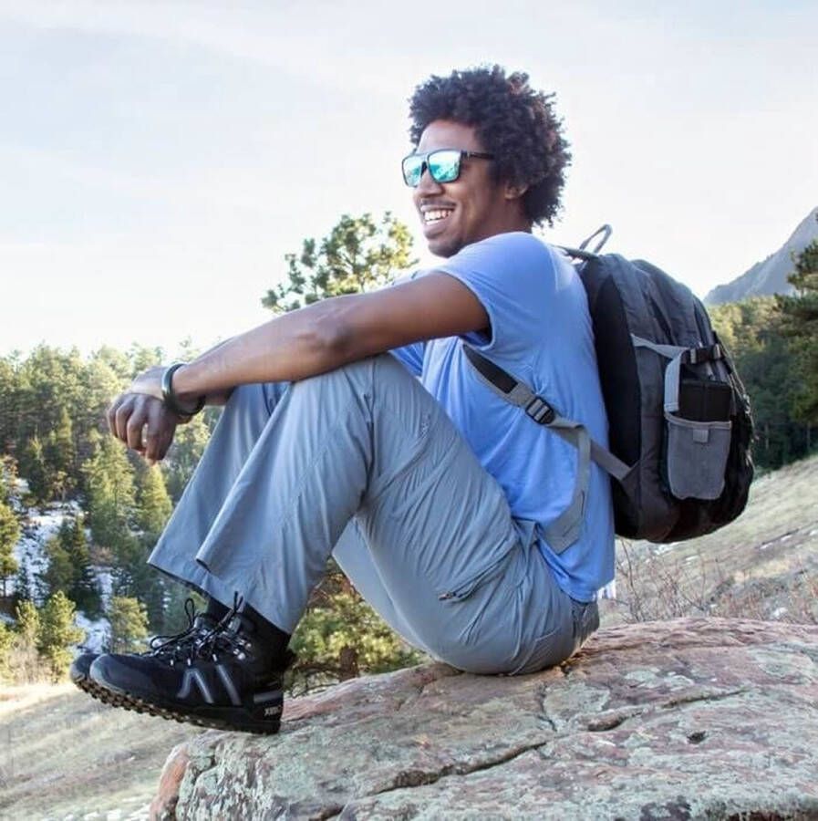 XERO SHOES Xcursion Fusion Barefoot Hiking Schoen Black Titanium - Foto 2