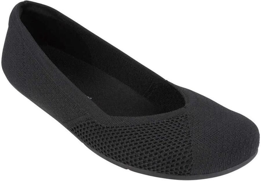 XERO SHOES Phoneix Knit Ballerina´s Zwart Vrouw