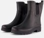XQBoots Zwarte sregenlaars Chelsea Rubber Rain Boots van XQ - Thumbnail 3