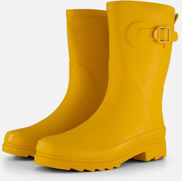 XQ Footwear Regenlaars Riem Rubber Oker Laarzen