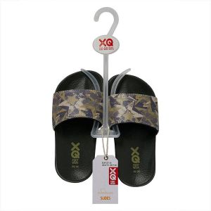 XQ Footwear Slippers Army Groen