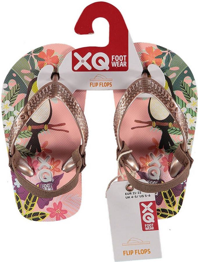 XQ Footwear Slippers Toekan Multi Color