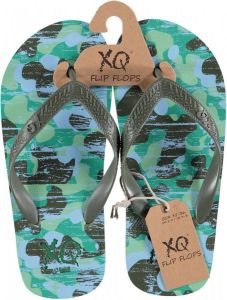 XQ Footwear teenslippers army kids zomer slippers