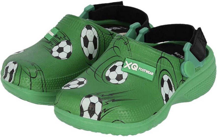 XQ Footwear Tuinklompen Voetbal Groen