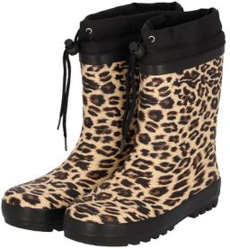XQ Footwear Dameslaars Gevoerd Luipaard Laarzen