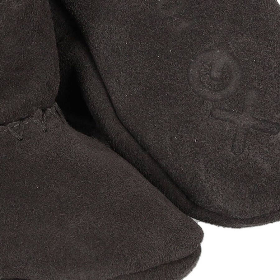 XQ Footwear Leren -Baby Schoentjes Booties Antraciet 12 18 maanden