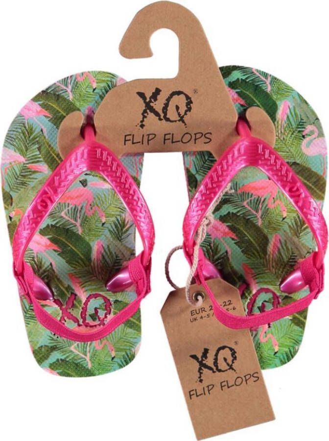 XQ Footwear Teenslippers Meisjes Roze groen - Foto 3