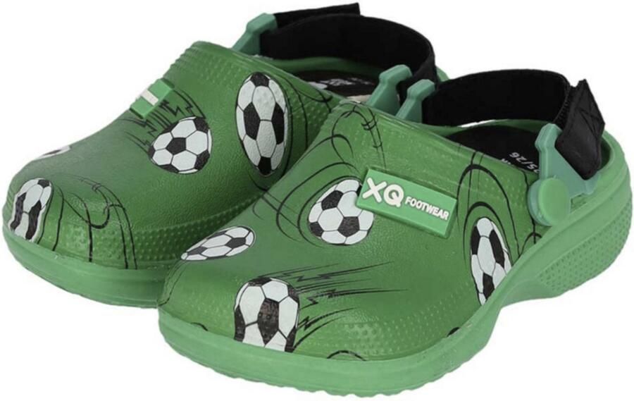 XQ Footwear Tuinklompen Voetbal Groen