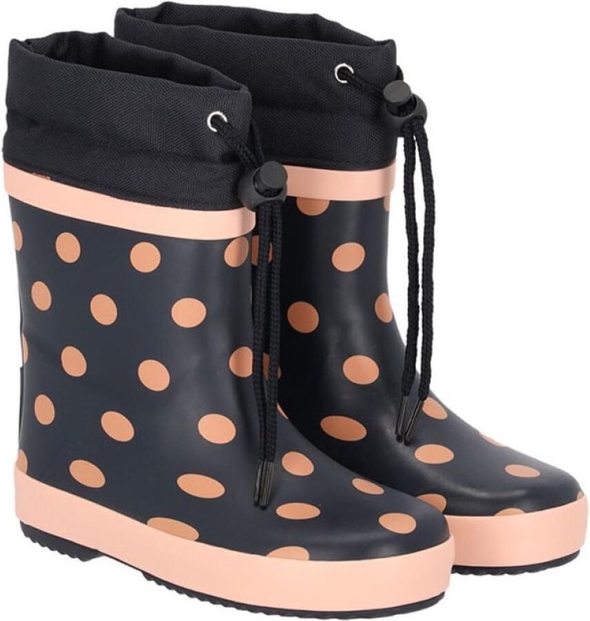XQ Footwear Xqboots Meisjeslaars Gevoerd Stip Marine Laarzen - Foto 2