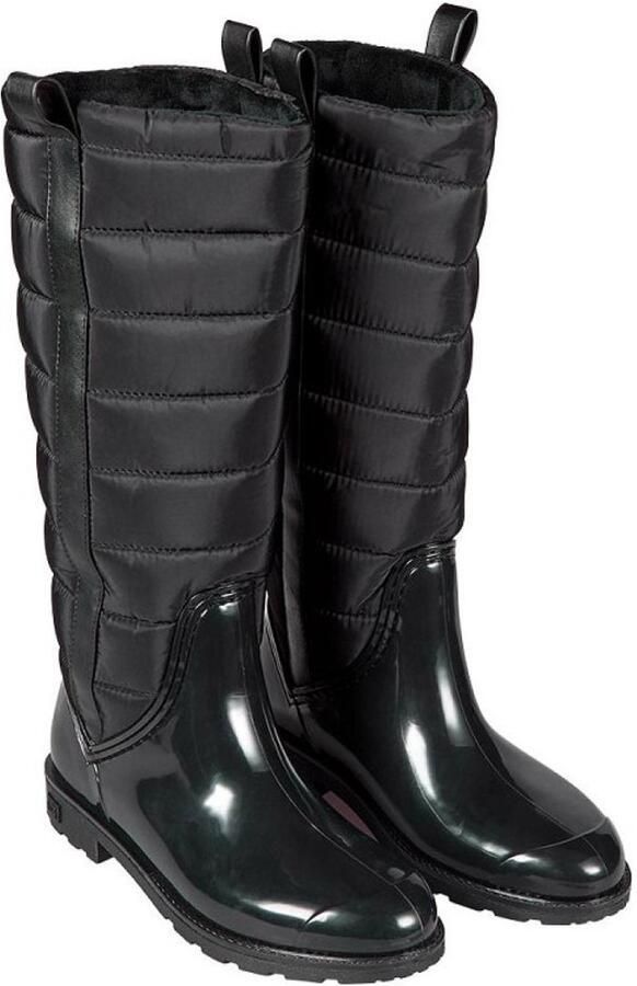 XQ Footwear Zwart gevoerde Fashion dames regenlaars van XQ - Foto 2