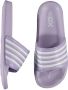 XQ Footwear XQ Slippers Dames Stripes Fuchsia Badslippers dames Gevormd voetbed - Thumbnail 2