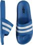 XQ Footwear XQ Slippers Heren Stripes Kobalt Blauw Badslippers heren - Thumbnail 1