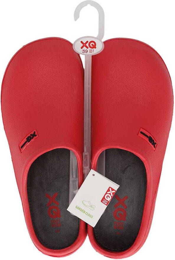 XQ Footwear XQ tuinklompen dames rood uni