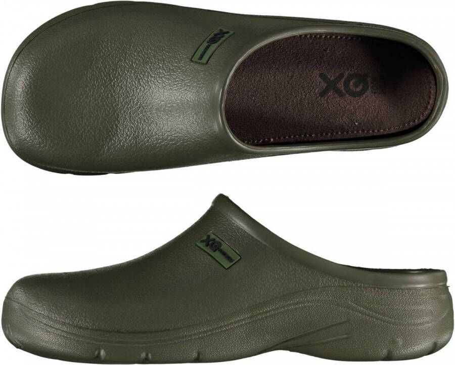 Comfort Essentials Klompen Heren Tuinklompen Heren Groen Army Tuinschoenen Werkschoenen Werkklompen Slippers Heren Clogs Heren Instappers Heren - Foto 3