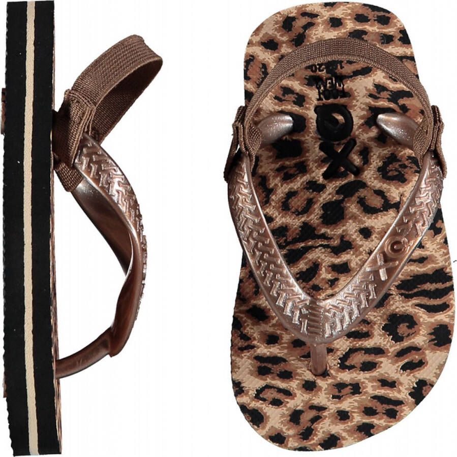 XQ Little Shoes XQ Slippers Flipflops Panther