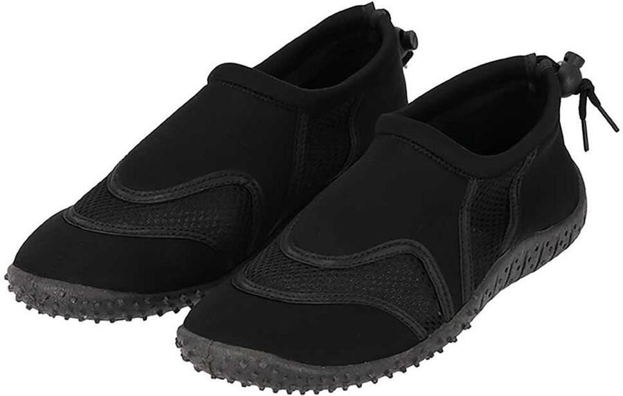 XQ Waterschoenen voor Volwassenen Unisex waterschoentjes Zwart Elastisch