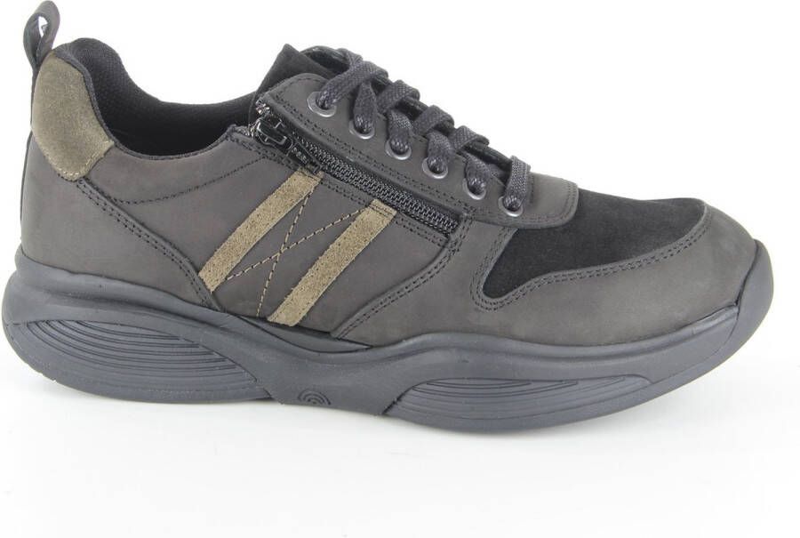 Xsensible 30073.2.001-HX heren veterschoenen sportief zwart