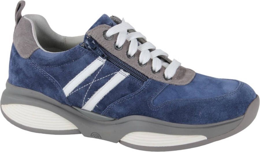 Xsensible 30073.2.254-HX heren veterschoenen sportief (9 5) blauw