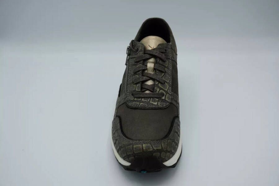 Xsensible sneakers Corby 30110.2.872 carbon athos leer combi Bruin Dames
