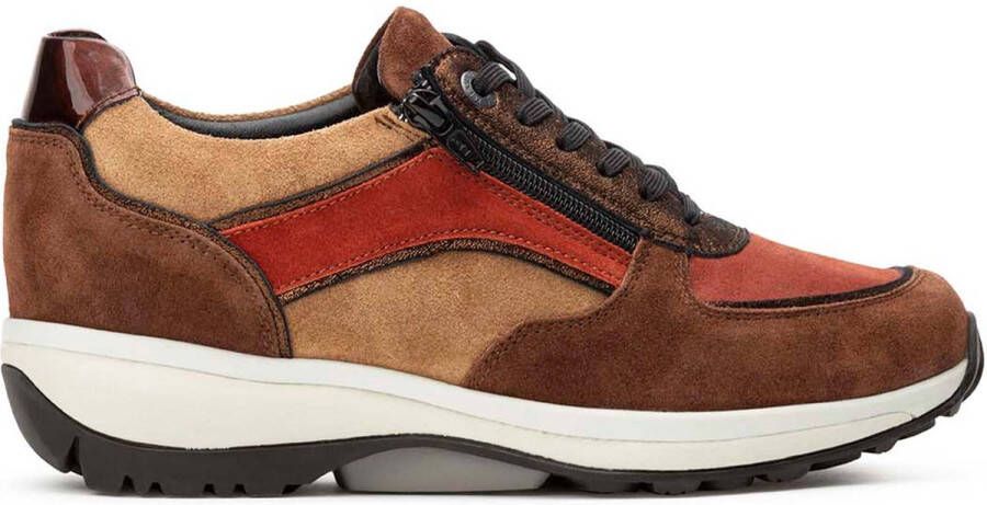 Xsensible Stretchwalker Sneaker Lucca 30112.2.321 GX Bruin Brons Combi 6½