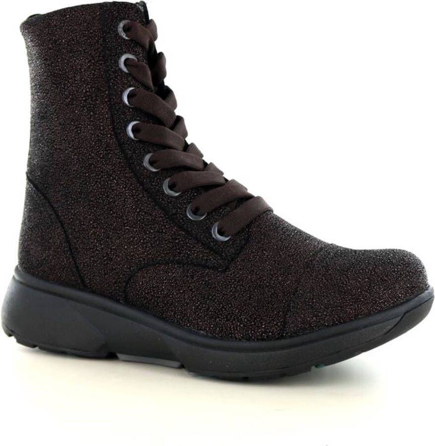 Xsensible Stretchwalker Xsensible 30203.5 Riga H 351 Brown Fantasie-veterboot-veterschoen stretchwalker
