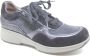 Xsensible LIMA 30204.2.262 Blauw combi stretchwalker sneaker wijdte H - Thumbnail 1