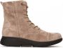 Xsensible 30213.2 Aosta Taupe Suede H-Wijdte Veter boots - Thumbnail 1