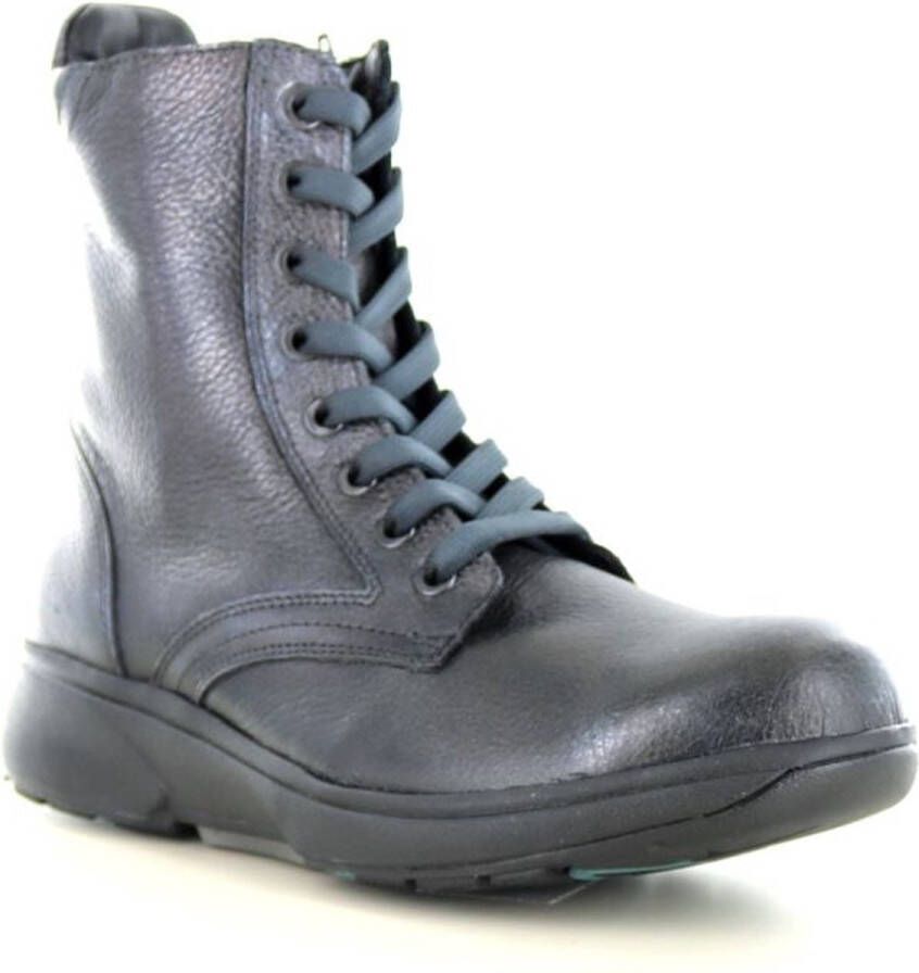 XSENSIBLE Hoge Sneakers Dames Hoge H Sneaker Maat: 36 Materiaal: Leer Kleur: Zilver
