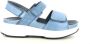 XSENSIBLE Sandalen Dames Aruba Maat: 36 Materiaal: Leer Kleur: Blauw - Thumbnail 4