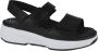 Xsensible 30700.5.9-G H dames sandalen sportief zwart - Thumbnail 4
